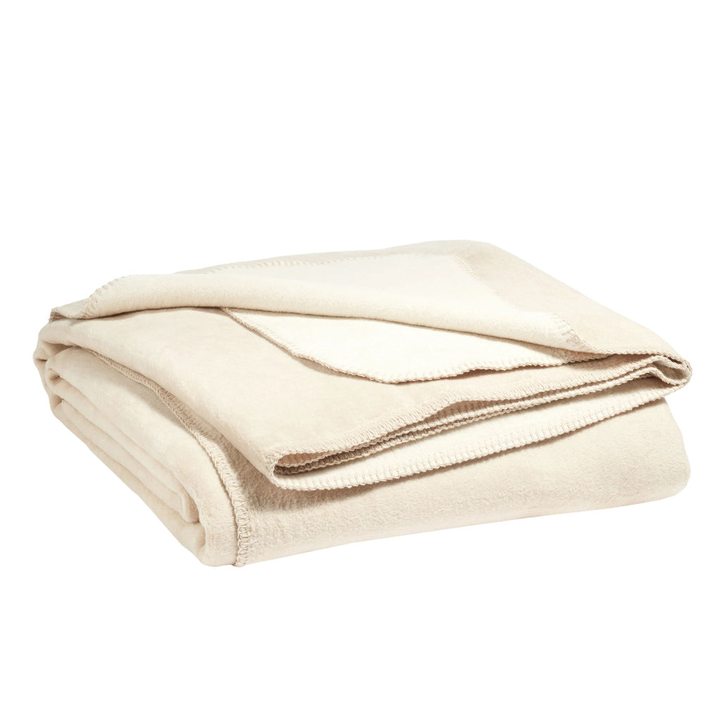 Faro Fleece Natural Blanket - Light House Co.