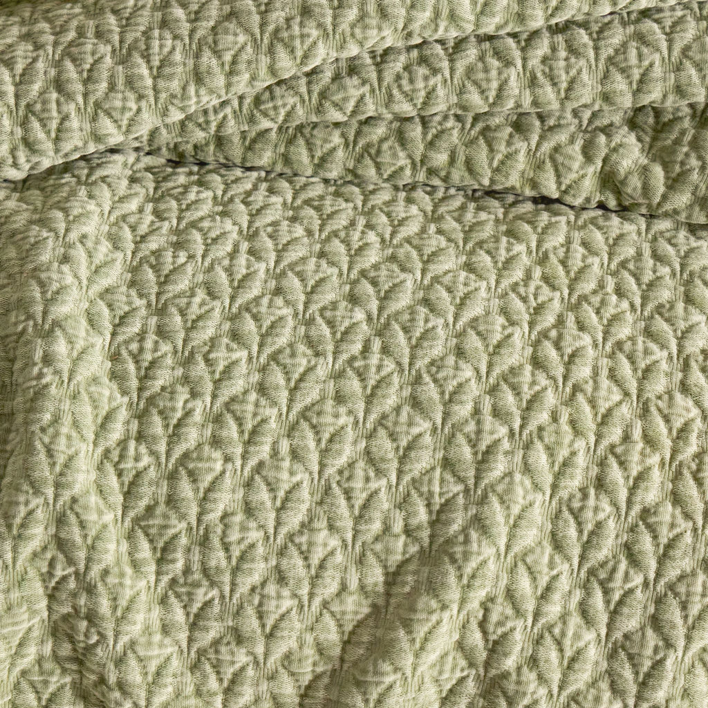 Hawley Sage Matelasse Coverlet - Light House Co.