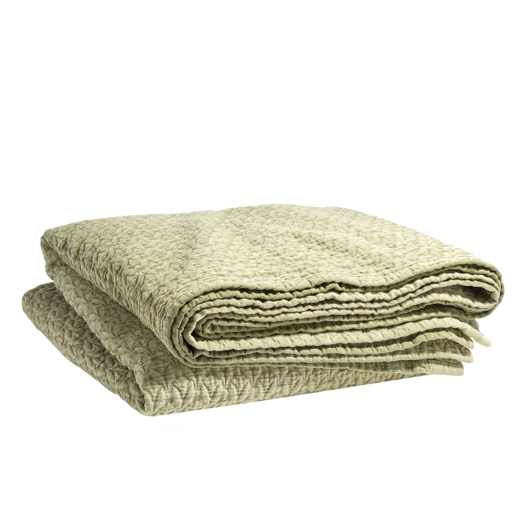 Hawley Sage Matelasse Coverlet - Light House Co.