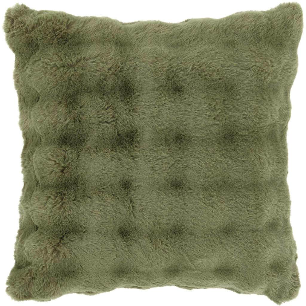 Fab Faux Olive Decorative Pillow - Light House Co.