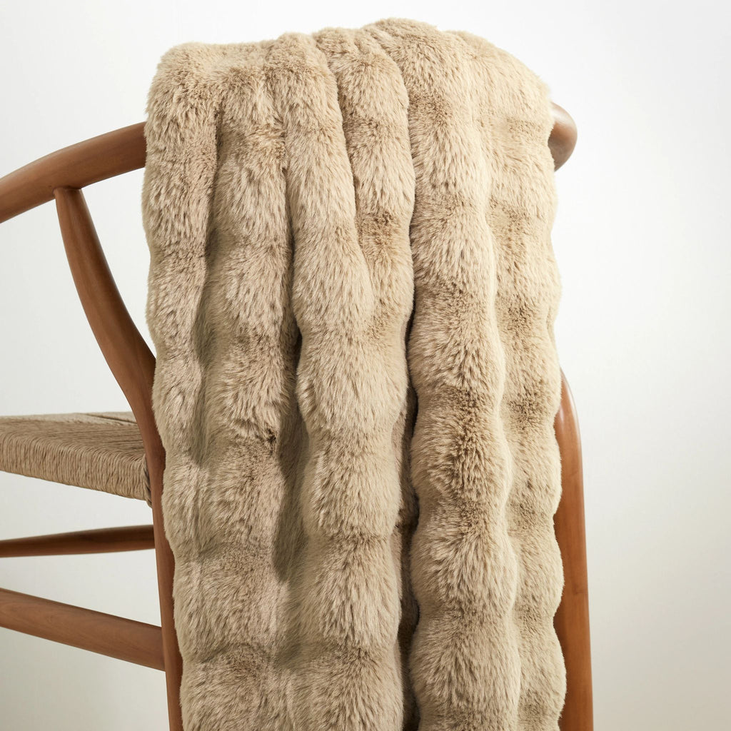Fab Faux Sand Throw - Light House Co.