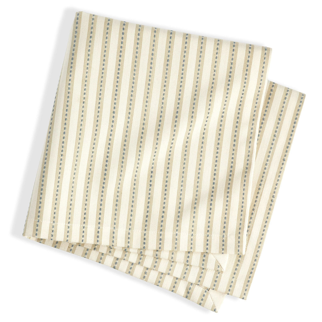 Bell Stripe Natural Napkin Set of 4 - Light House Co.