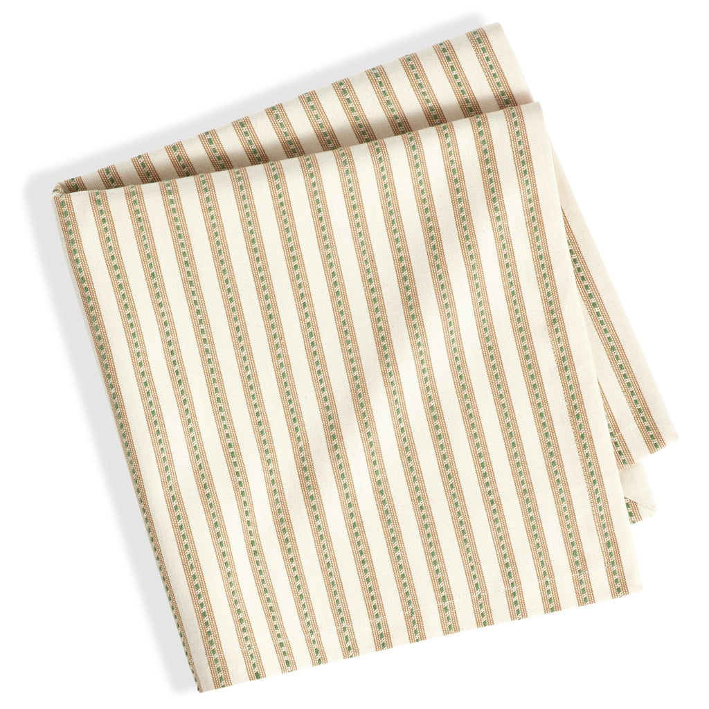 Bell Stripe Ochre Napkin Set of 4 - Light House Co.