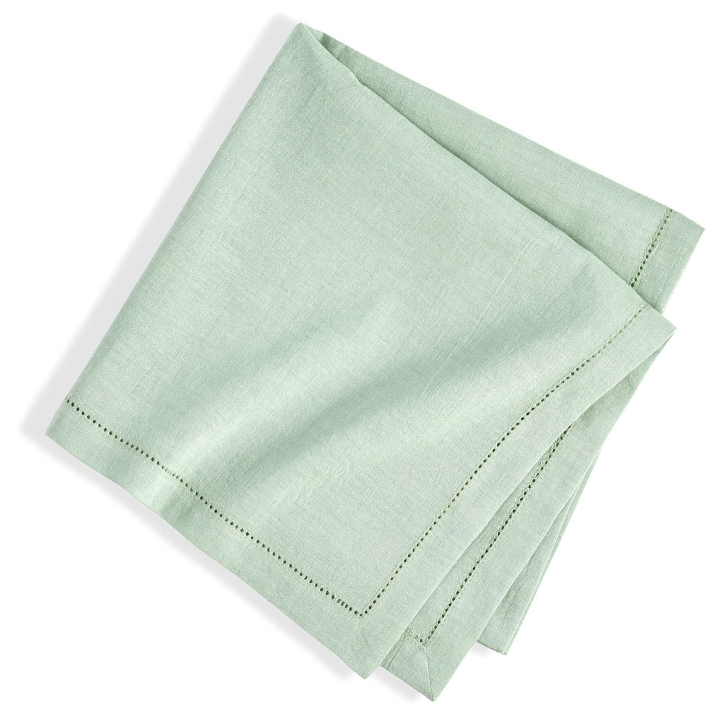 Haven Hemstitch Sky Napkin Set of 4 - Light House Co.