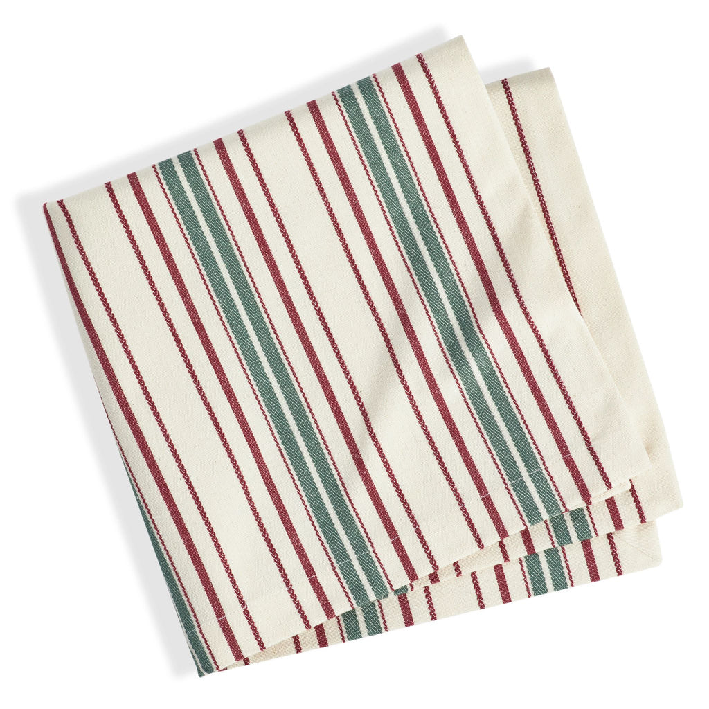 Tinsley Stripe Merlot Napkin Set of 4 - Light House Co.