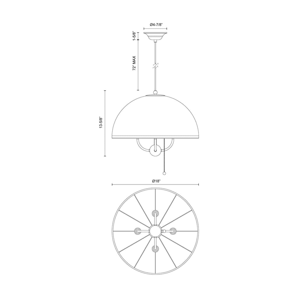 Crosby Pendant - Light House Co.