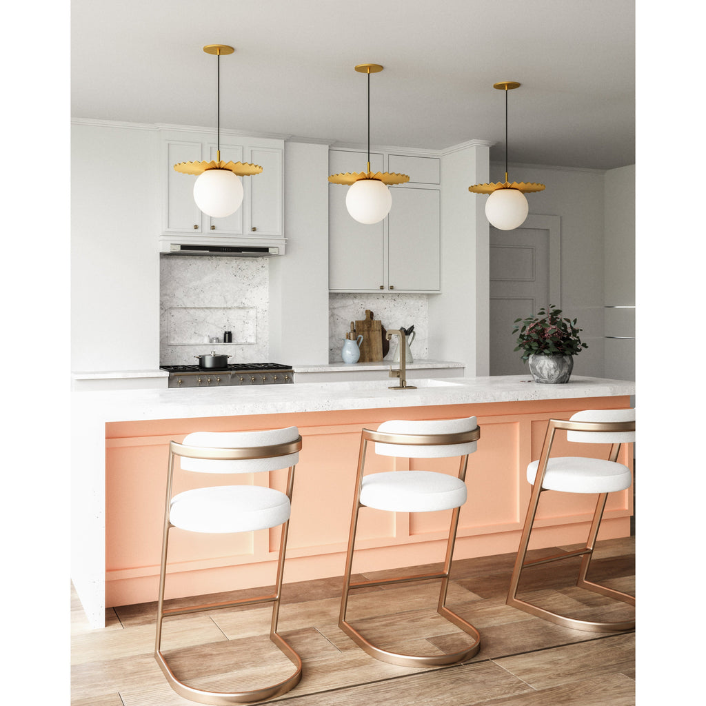 Plume Pendant - Small - Matte Black | Open Box - Light House Co.