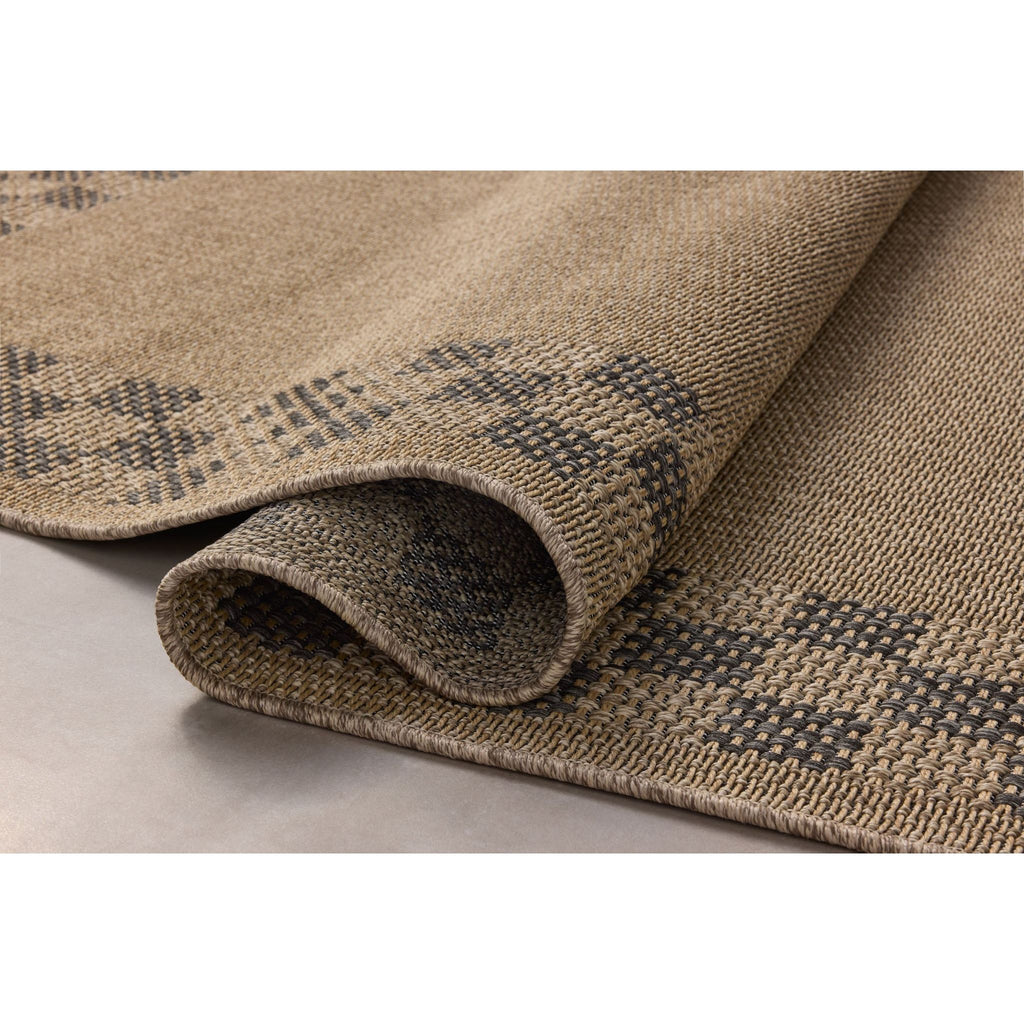 Providence Natural / Charcoal Rug | Chris Loves Julia x Loloi - Light House Co.