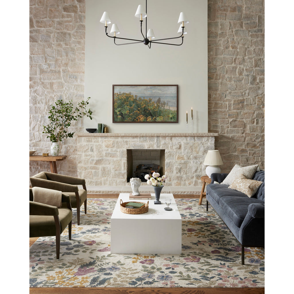 Provence Abbey Ivory | Rifle Paper Co. Rugs x Loloi - Light House Co.