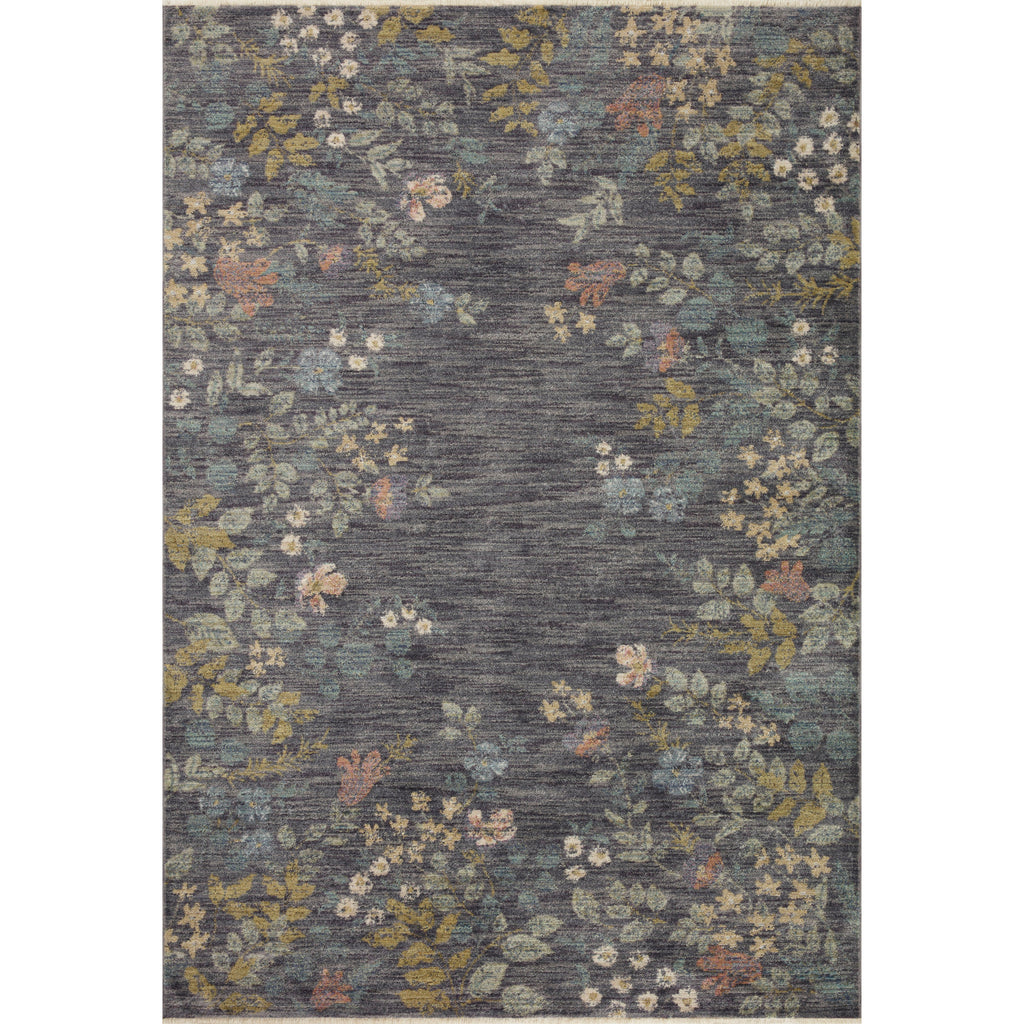Provence Abbey Slate | Rifle Paper Co. Rugs x Loloi - Light House Co.