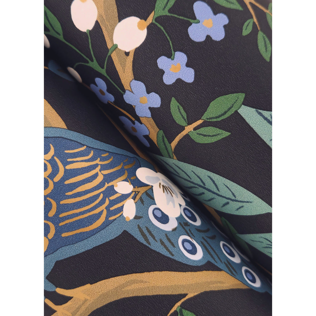 Peacock Garden Peel + Stick Wallpaper | Peel and Stick Wallpaper | York Wallcoverings - Light House Co.