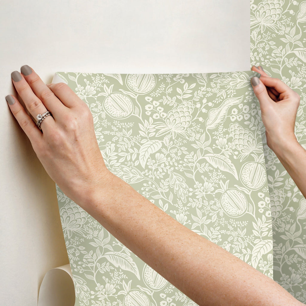 Pomegranate Peel + Stick Wallpaper | P&S Wallpaper | York Wallcoverings - Light House Co.