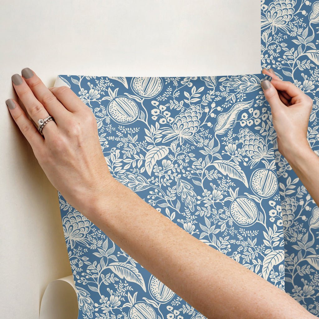 Pomegranate Peel + Stick Wallpaper | P&S Wallpaper | York Wallcoverings - Light House Co.
