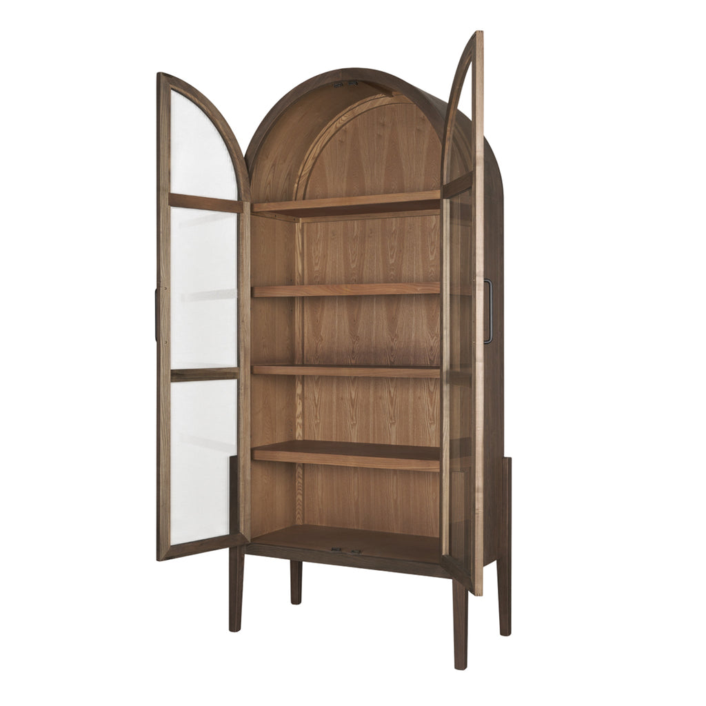 Tony Arched Curio Cabinet | Cabinet | Mercana - Light House Co.