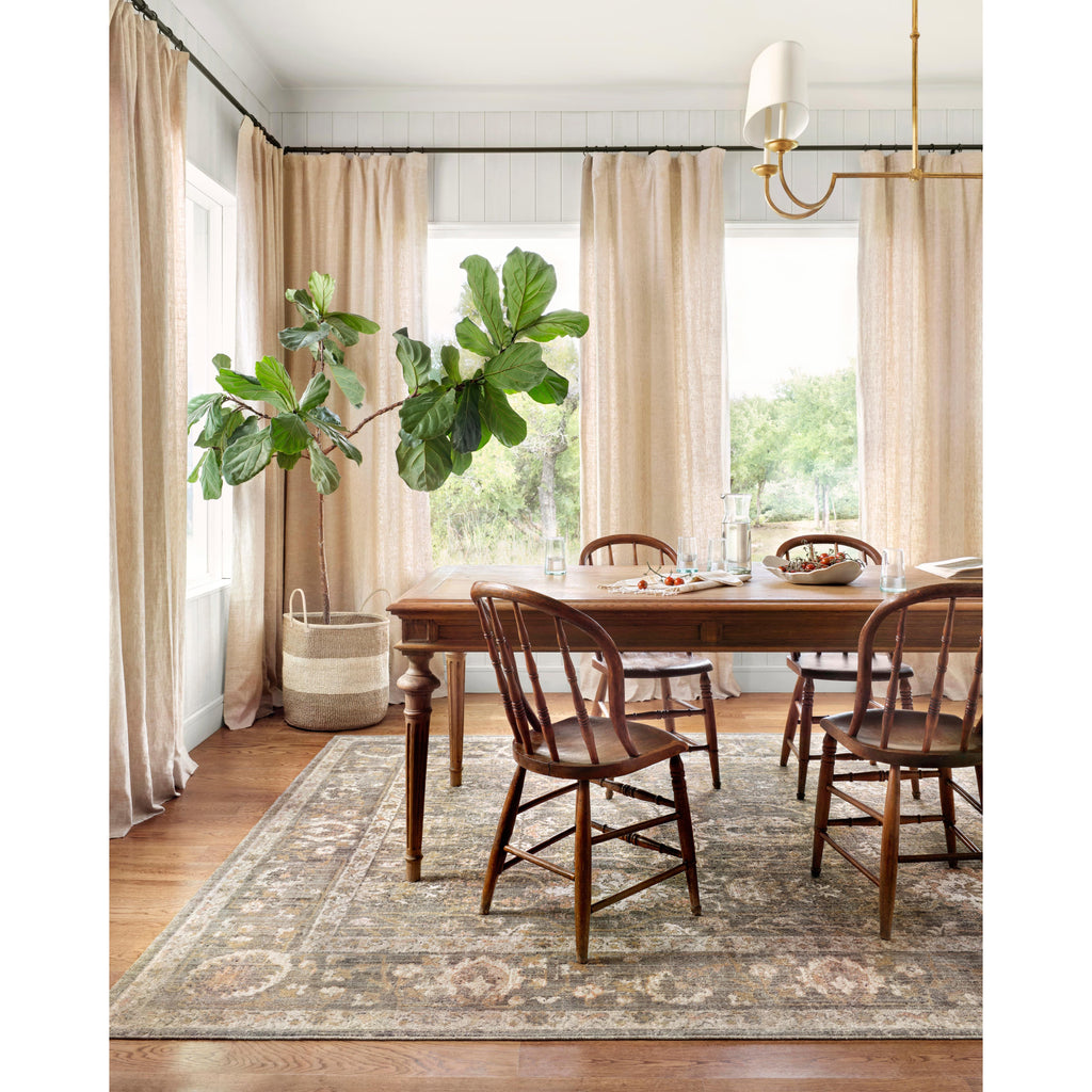 Rosemarie Sage / Blush Rug | Chris Loves Julia x Loloi - Light House Co.