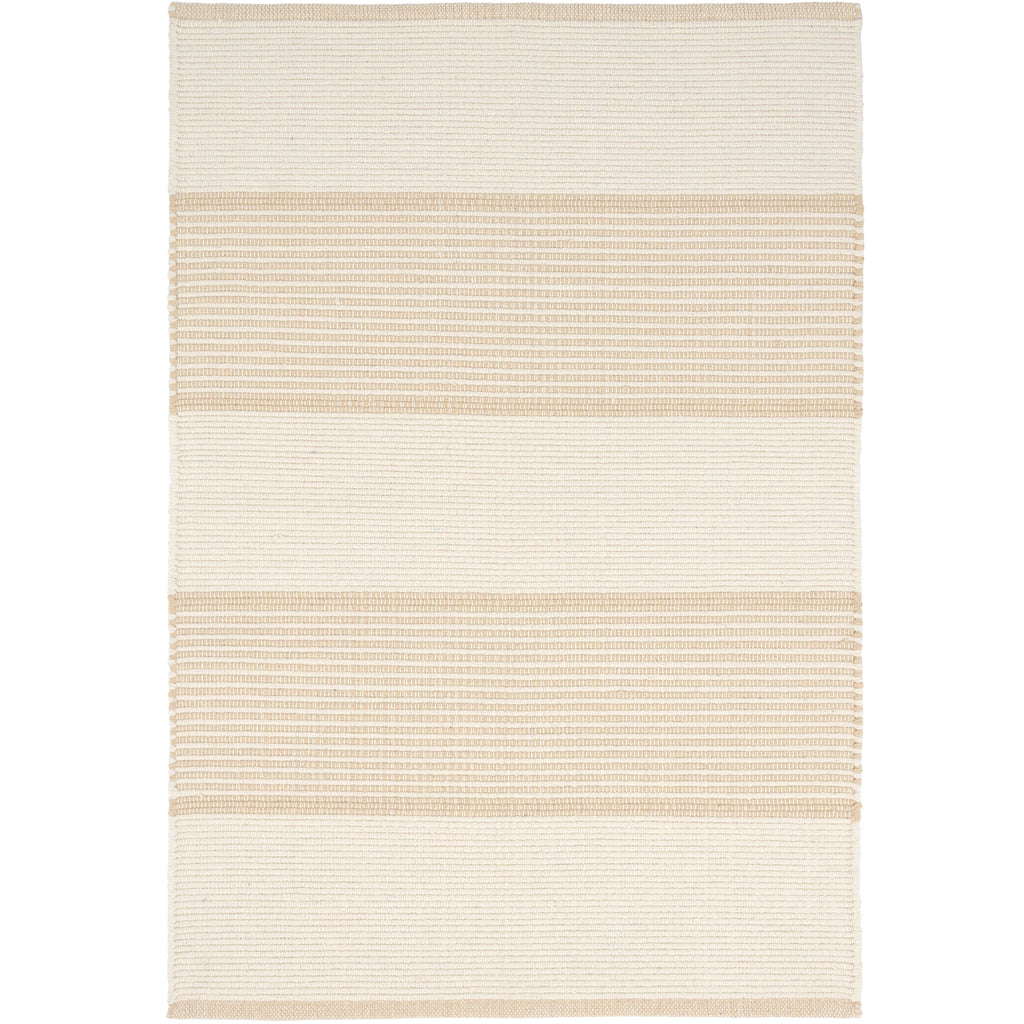 La Mirada Wheat Woven Cotton Rug - Light House Co.