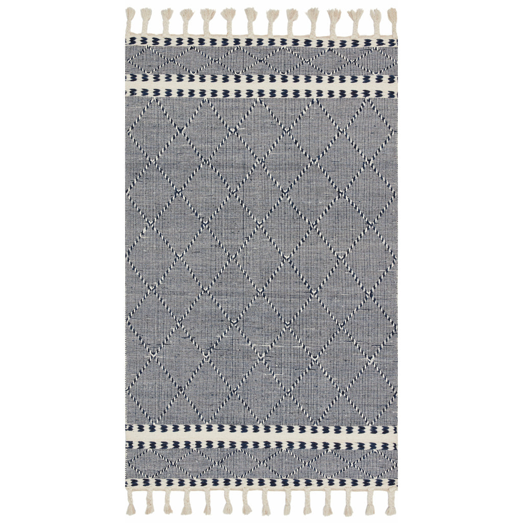 Sawyer Navy Rug - Light House Co.