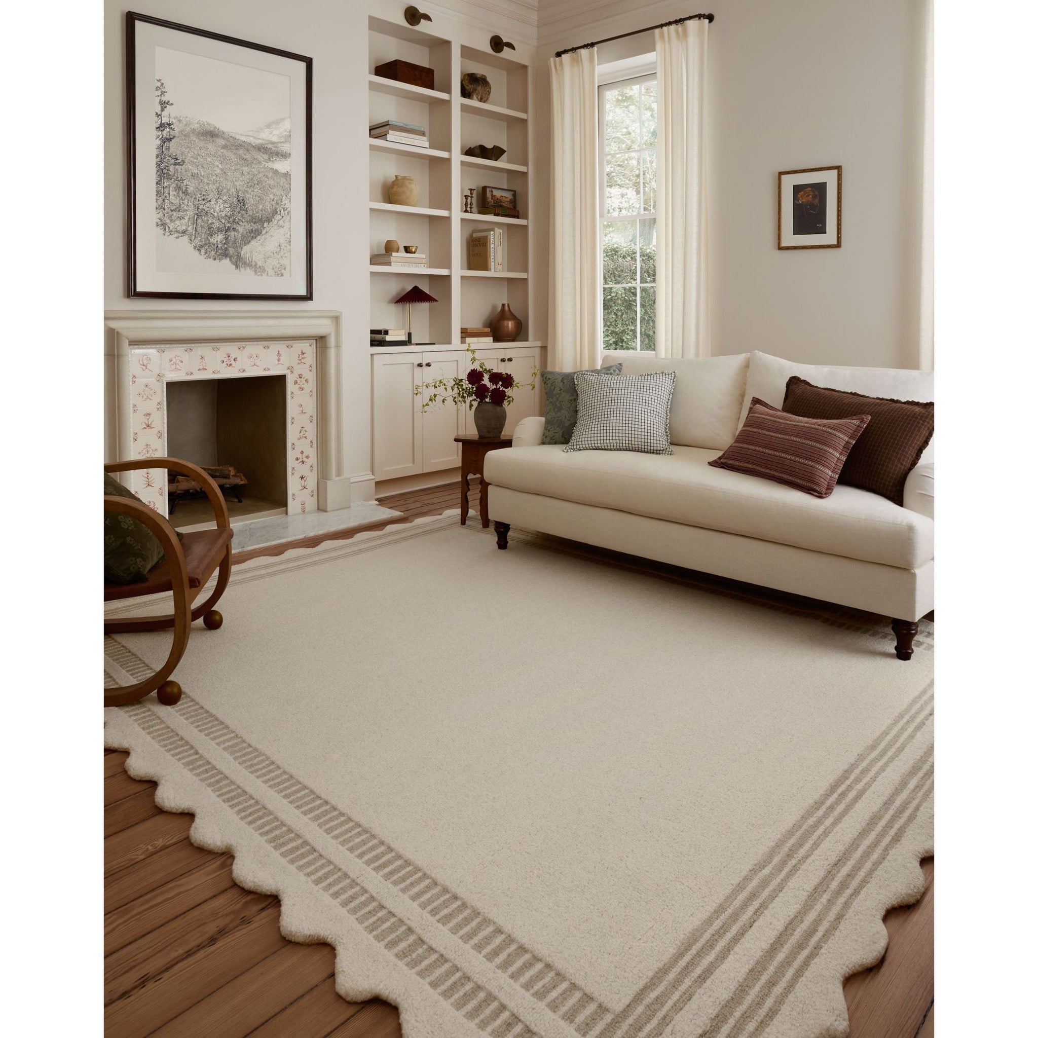 Scottie Ivory / Grey Rug | Chris Loves Julia x Loloi | Light House Co.