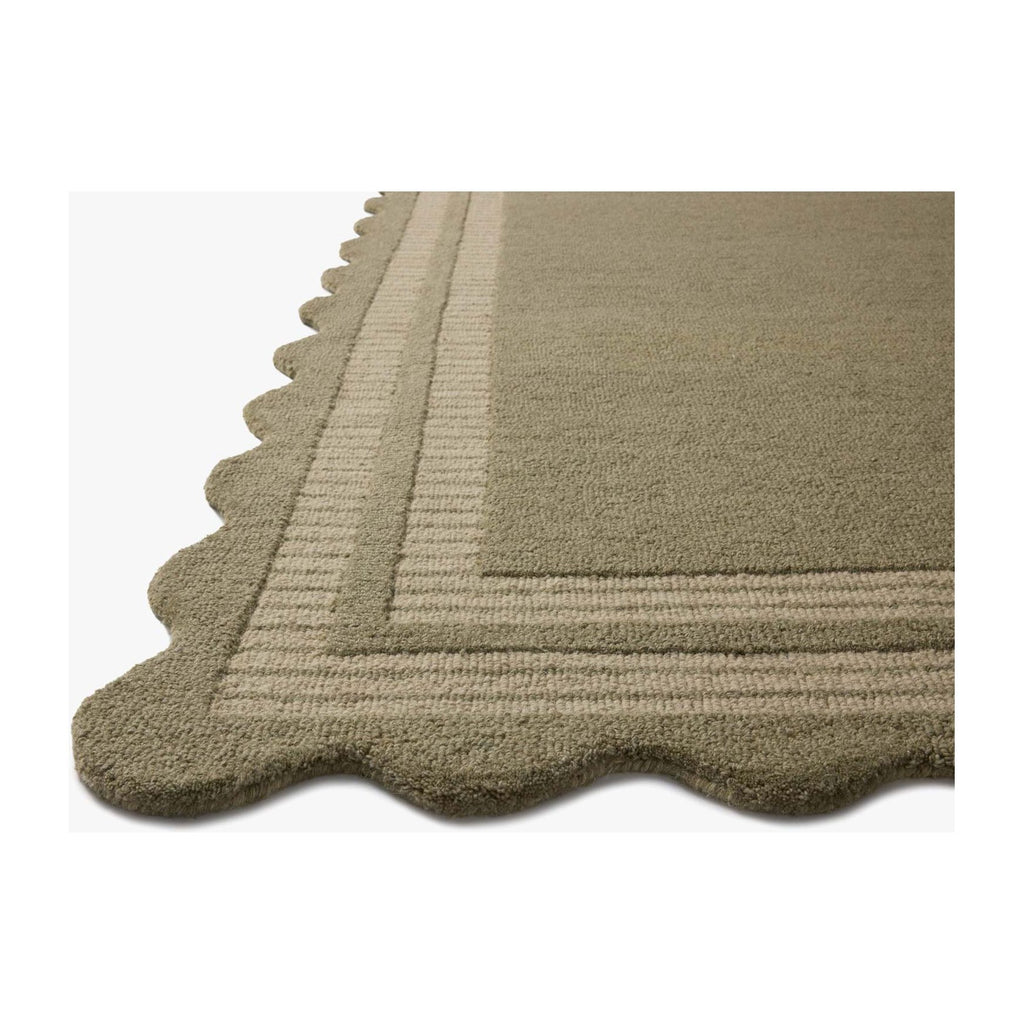 Scottie Olive / Pebble Rug | Chris Loves Julia x Loloi - Light House Co.