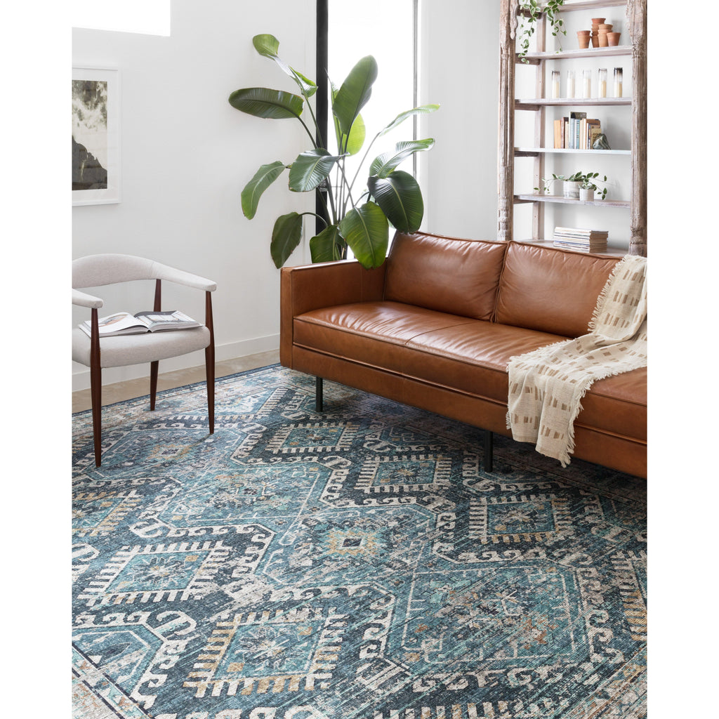 Skye Denim / Natural Rug - Light House Co.