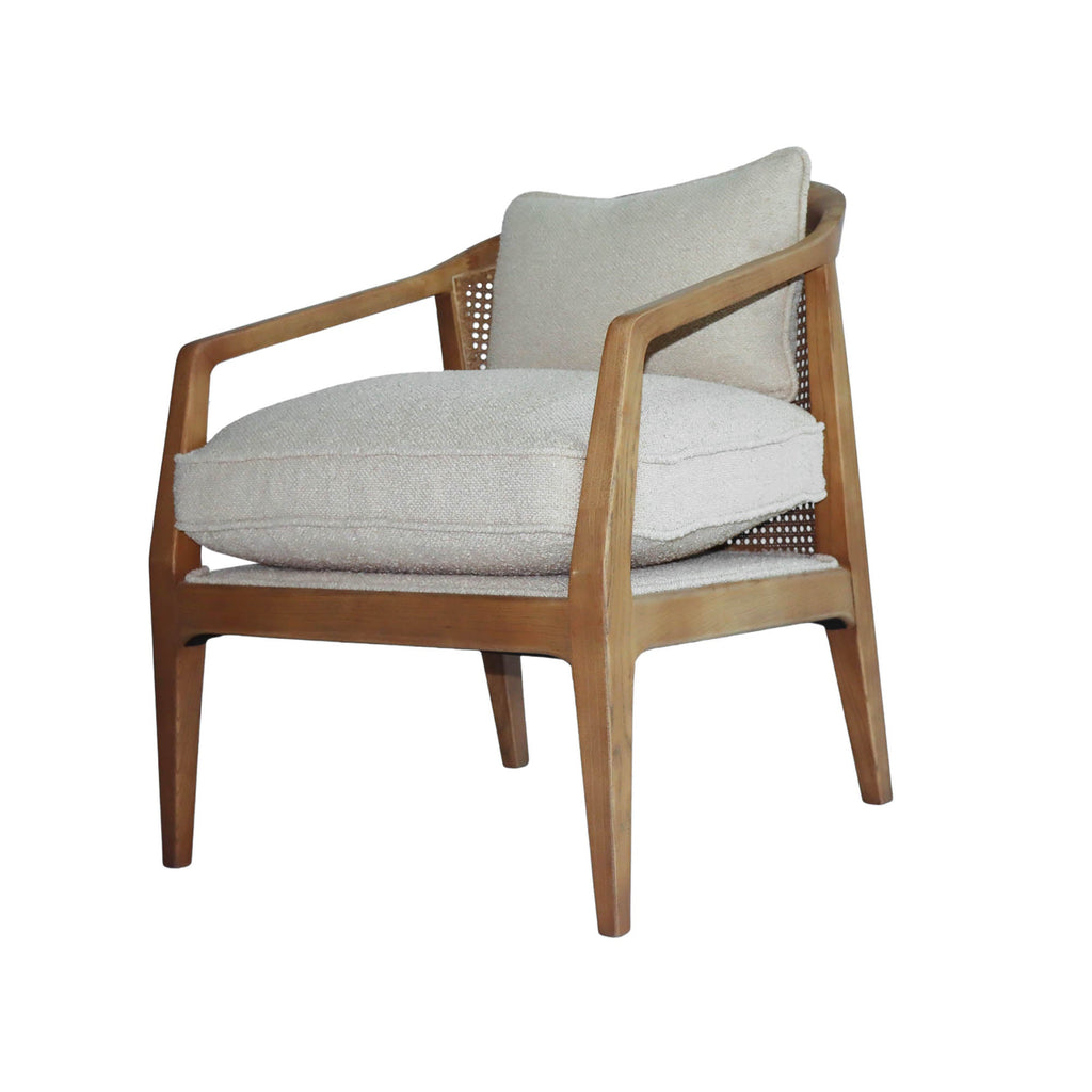 Rosita Club Chair - Sand Boucle - Light House Co.