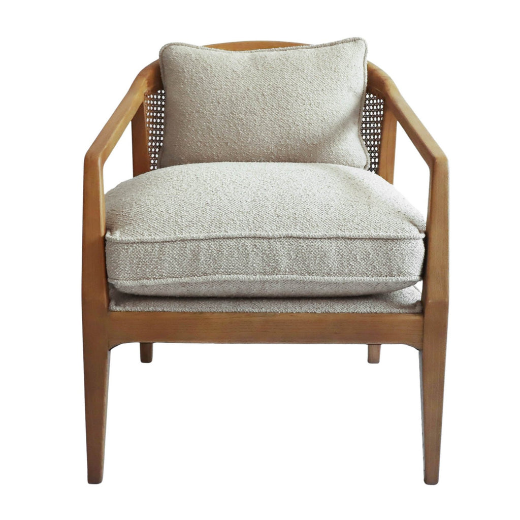 Rosita Club Chair - Sand Boucle - Light House Co.