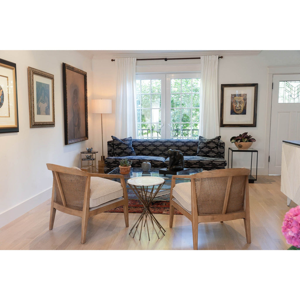 Rosita Club Chair - Sand Boucle - Light House Co.