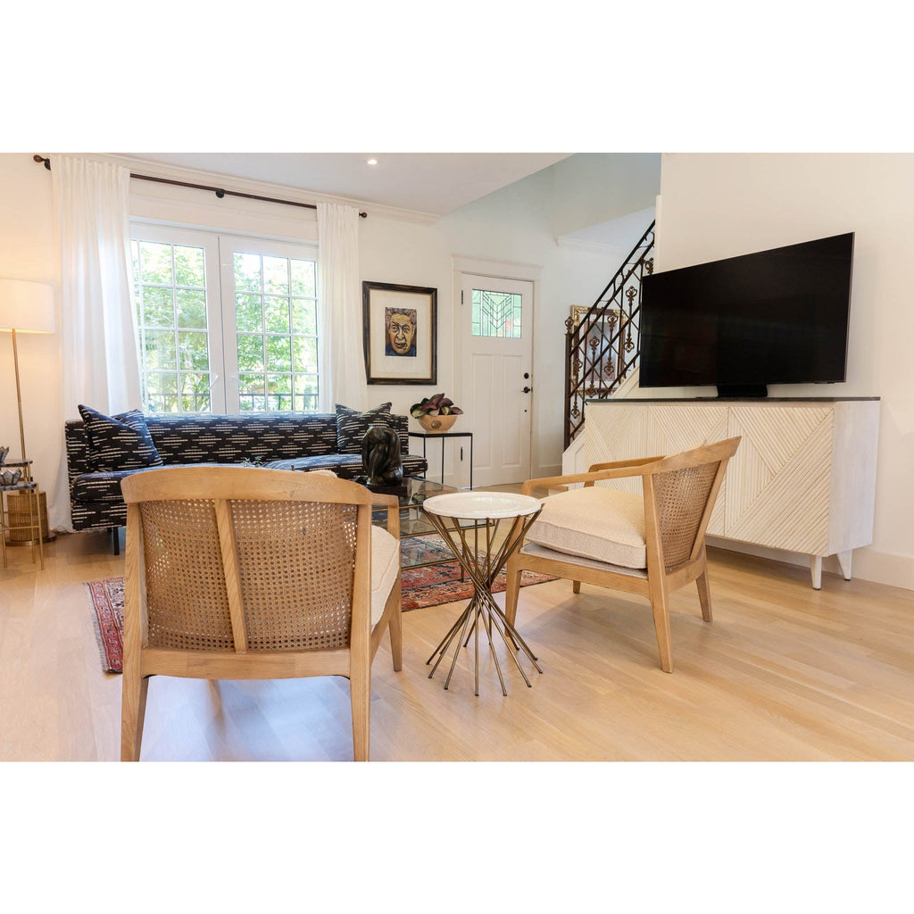 Rosita Club Chair - Sand Boucle - Light House Co.