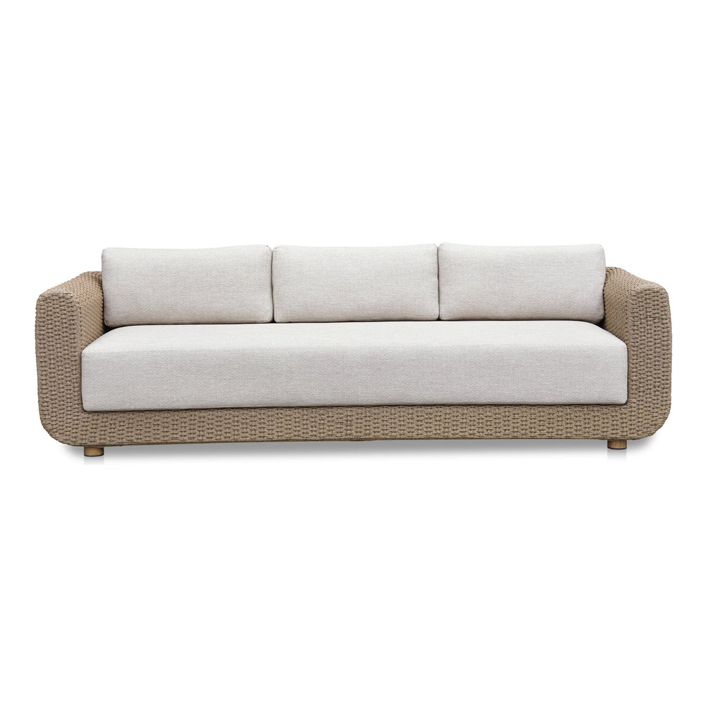 Soma Outdoor Sofa Natural | Outdoor Sofas | Moe's - Light House Co.
