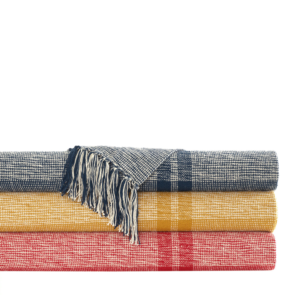 Stevie Indigo Throw - Light House Co.
