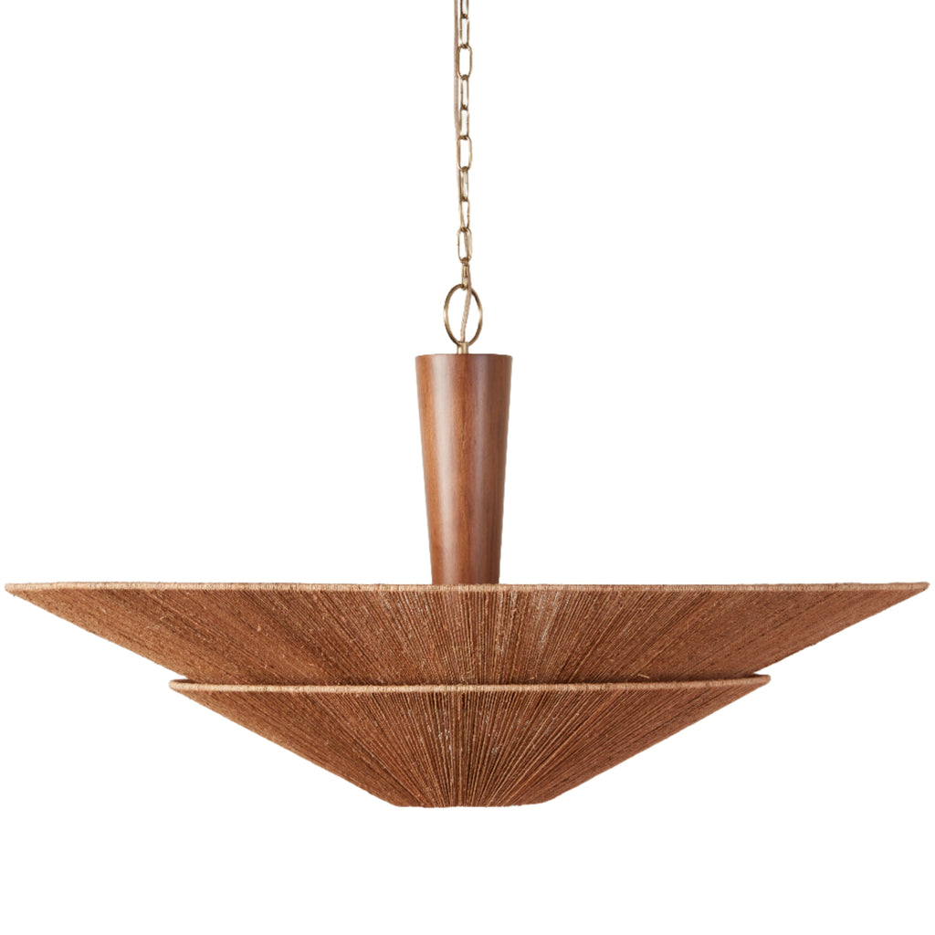 Condesa Jute Chandelier - Light House Co.
