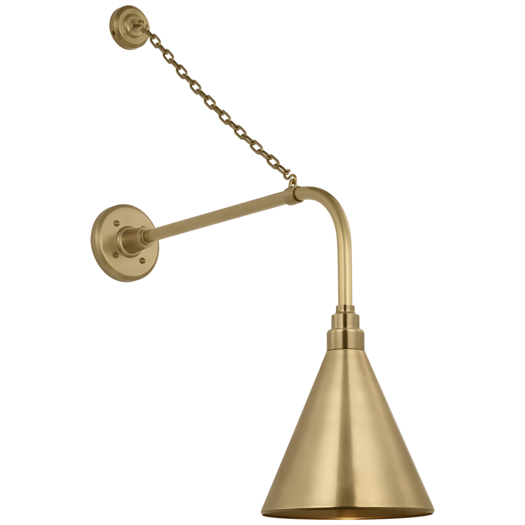 Academy 17.5" Anchored Mack Barn Light | Barn Lights | Visual Comfort Signature - Light House Co.