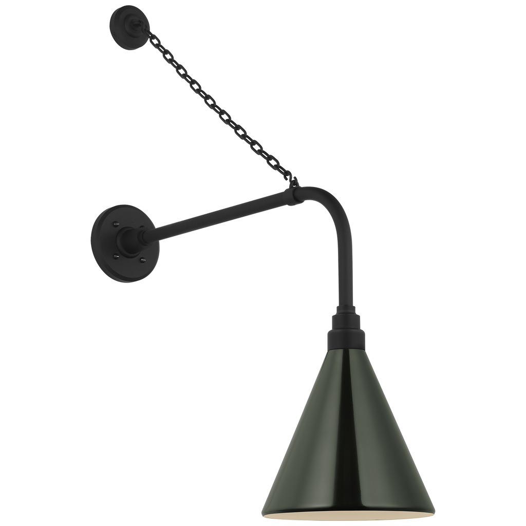 Academy 20" Anchored Rex Barn Light | Barn Lights | Visual Comfort Signature - Light House Co.