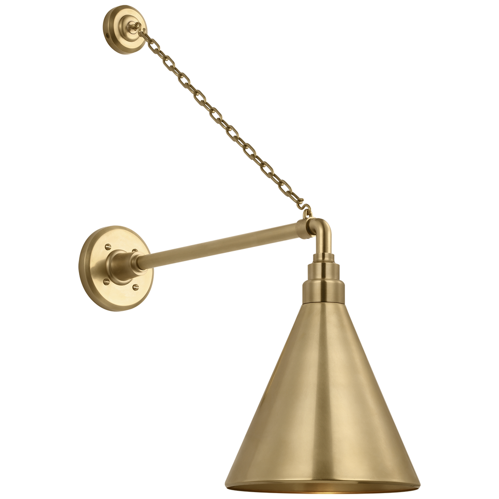 Academy 17.5" Anchored Mack Barn Light | Barn Lights | Visual Comfort Signature - Light House Co.