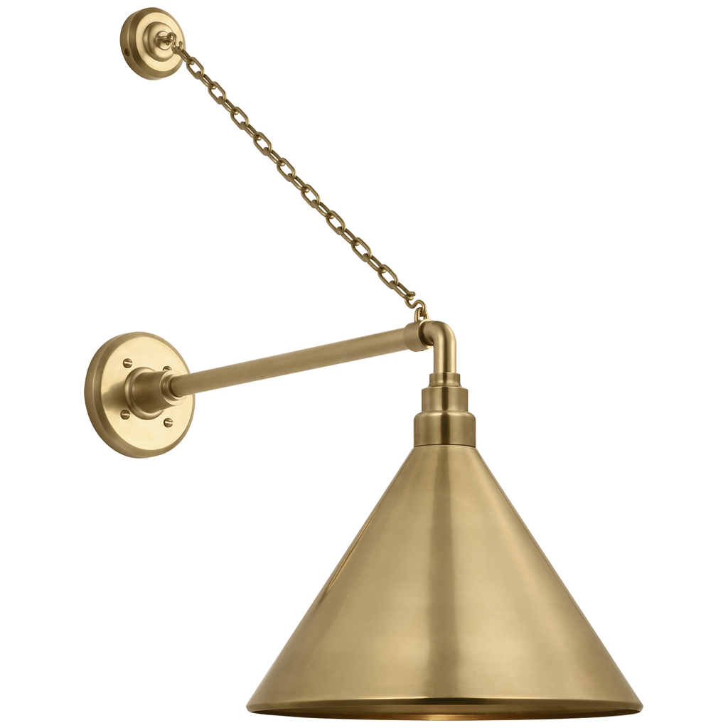 Academy 17.5" Anchored Mack Barn Light | Barn Lights | Visual Comfort Signature - Light House Co.