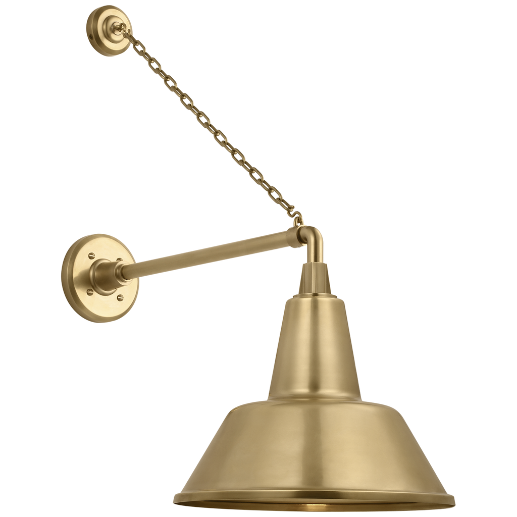 Academy 17.5" Anchored Mack Barn Light | Barn Lights | Visual Comfort Signature - Light House Co.
