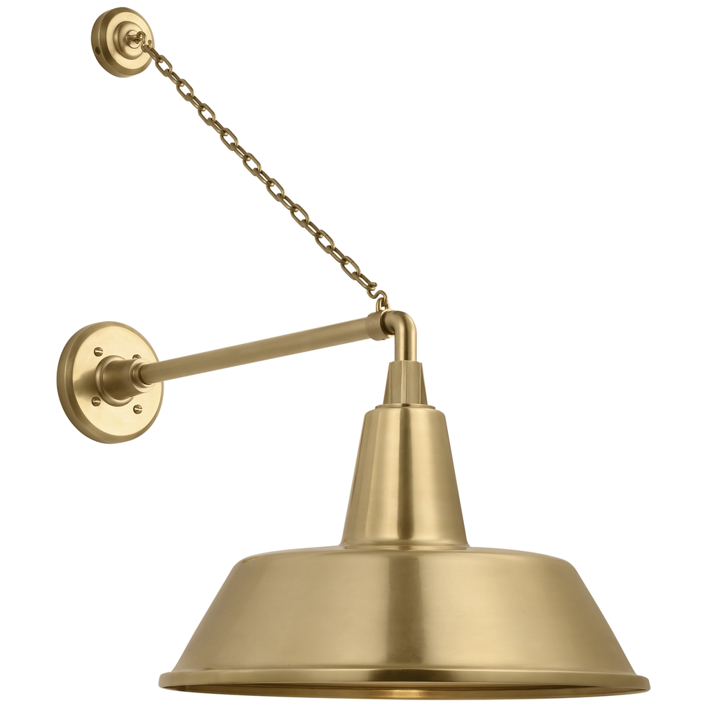 Academy 17.5" Anchored Mack Barn Light | Barn Lights | Visual Comfort Signature - Light House Co.