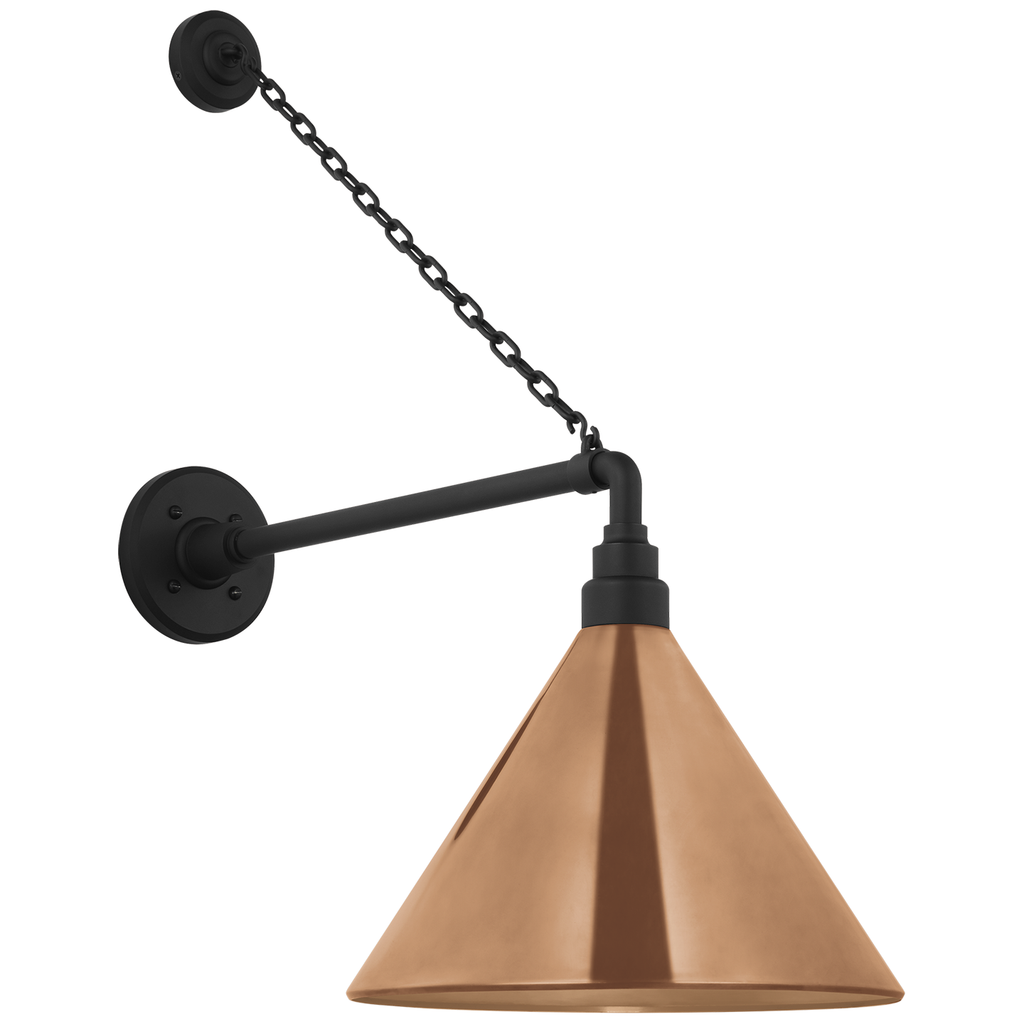 Academy 17.5" Anchored Mack Barn Light | Barn Lights | Visual Comfort Signature - Light House Co.