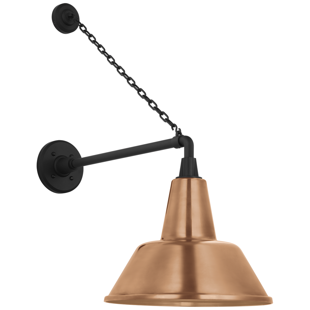Academy 17.5" Anchored Mack Barn Light | Barn Lights | Visual Comfort Signature - Light House Co.