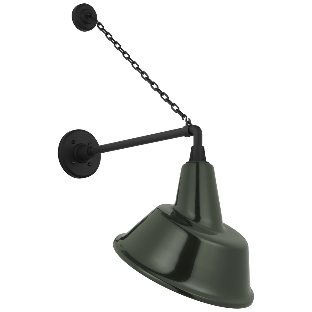 Academy 17.5" Anchored Mack Barn Light | Barn Lights | Visual Comfort Signature - Light House Co.