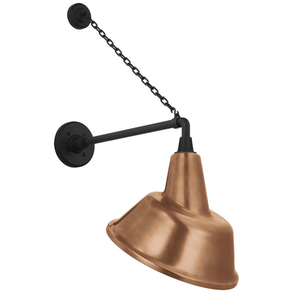 Academy 17.5" Anchored Mack Barn Light | Barn Lights | Visual Comfort Signature - Light House Co.