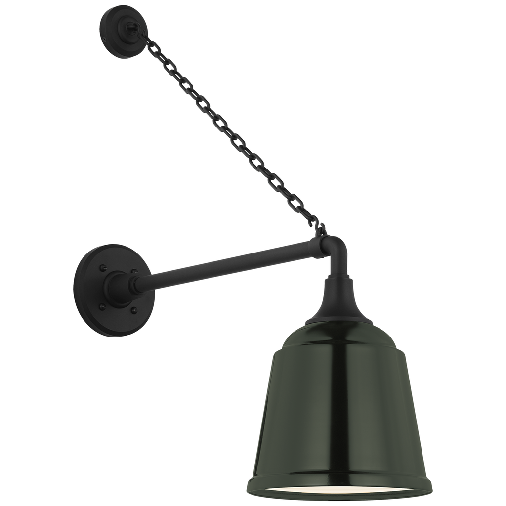 Academy 17.5" Anchored Mack Barn Light | Barn Lights | Visual Comfort Signature - Light House Co.