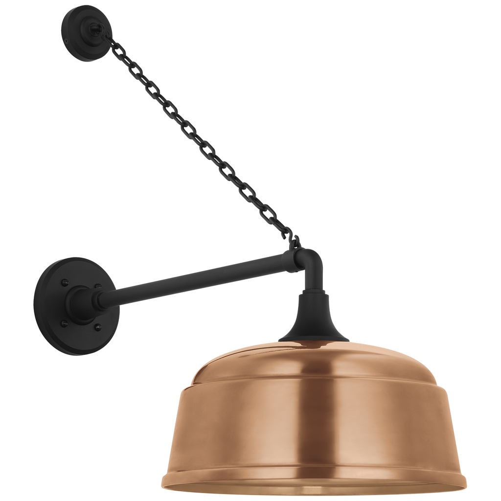 Academy 17.5" Anchored Mack Barn Light | Barn Lights | Visual Comfort Signature - Light House Co.