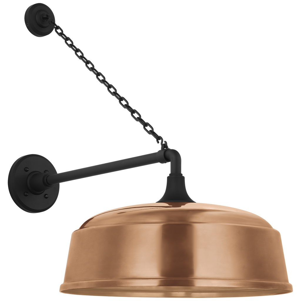Academy 17.5" Anchored Mack Barn Light | Barn Lights | Visual Comfort Signature - Light House Co.