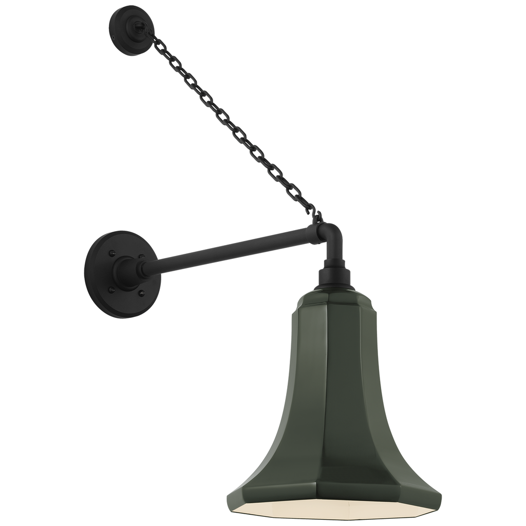 Academy 17.5" Anchored Mack Barn Light | Barn Lights | Visual Comfort Signature - Light House Co.