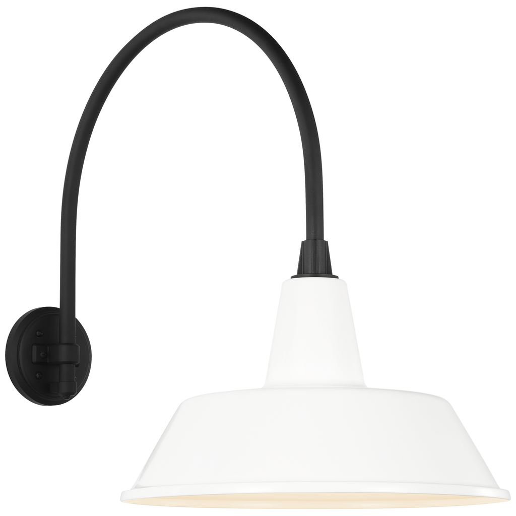 Academy 19.5" Arched Mack Barn Light | Barn Lights | Visual Comfort Signature - Light House Co.