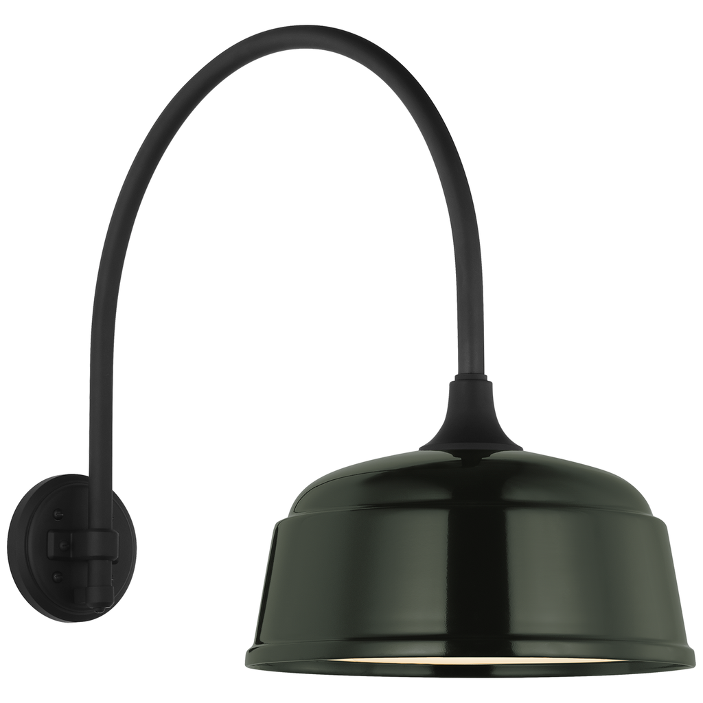 Academy 19.5" Arched Mack Barn Light | Barn Lights | Visual Comfort Signature - Light House Co.