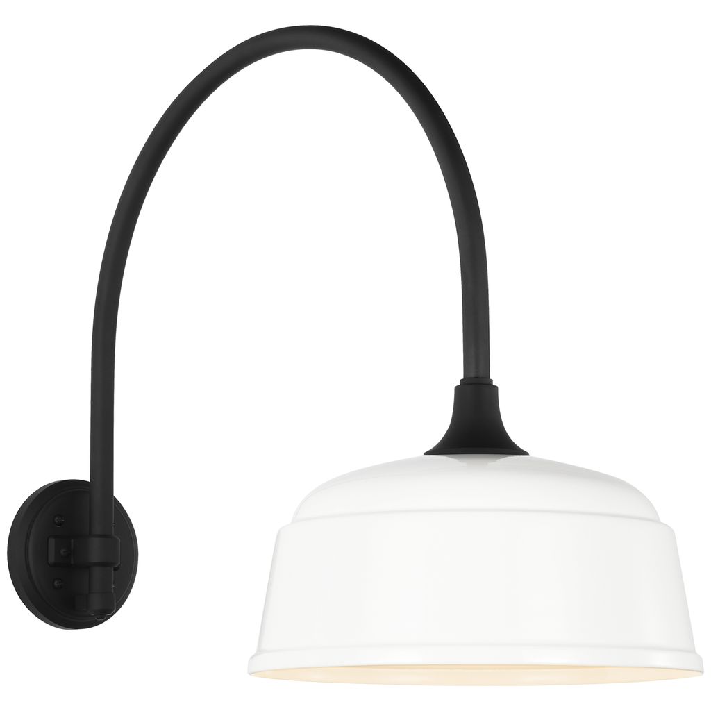 Academy 19.5" Arched Mack Barn Light | Barn Lights | Visual Comfort Signature - Light House Co.