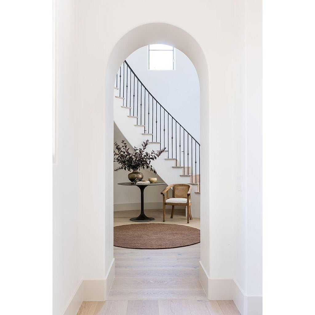 Torquay Walnut Rug Pure Salt - Light House Co.