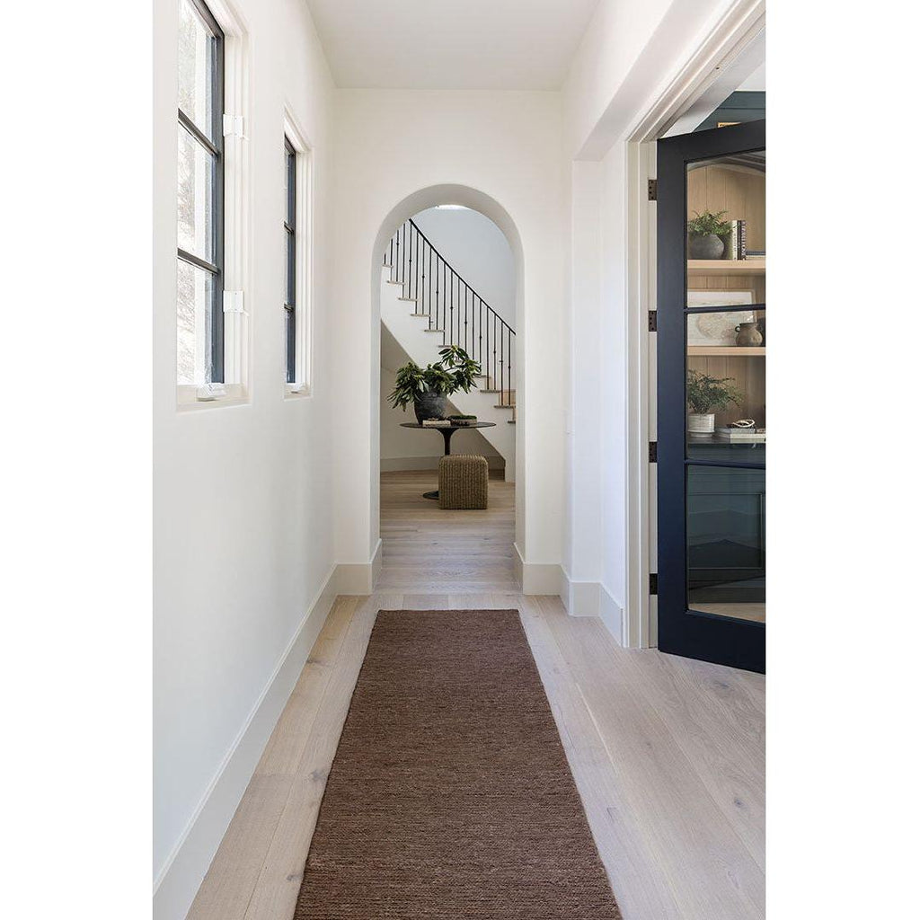 Torquay Walnut Rug Pure Salt - Light House Co.